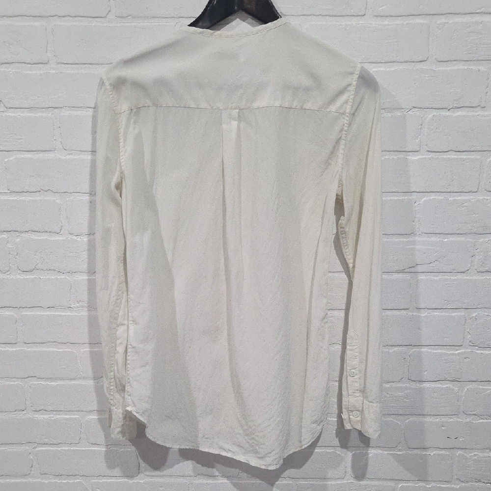 Equipment Cream Silk Blouse - Picture 3 of 6